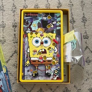 Nickelodeon SpongeBob Operation Game - Yellow and Red